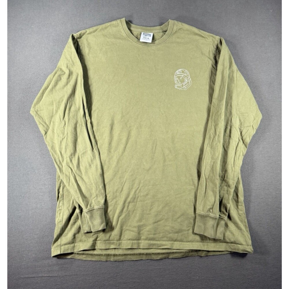 Billionaire Boys Club Shirt Mens XL Green Long Sleeve Crew Neck Cotton